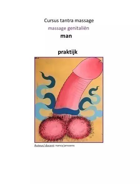 Cursus Tantra Massage Massage Genitalien - foto